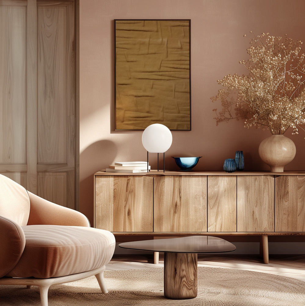 "Adobe I " Framed Canvas Wall Art by Alma Studio