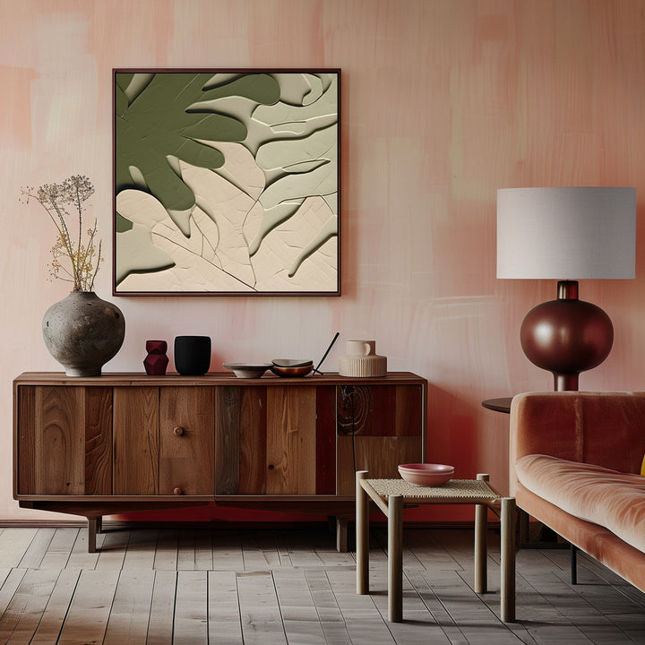 "Sketch faune IV" Framed Canvas Wall Art by Alma Studio