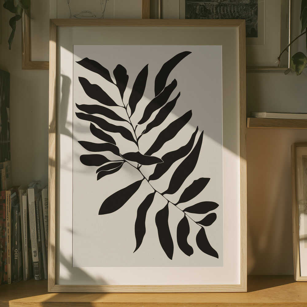 Leafs on twig