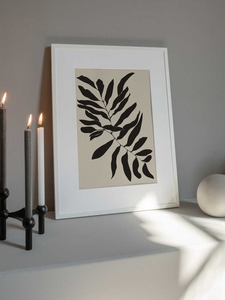 Leafs on twig