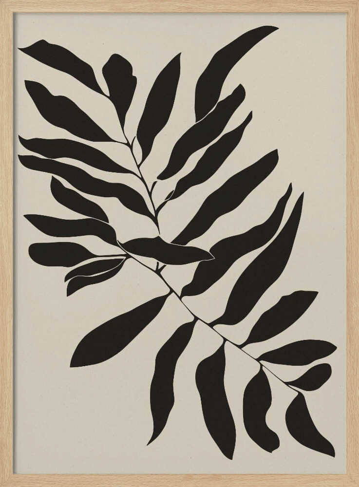 Leafs on twig