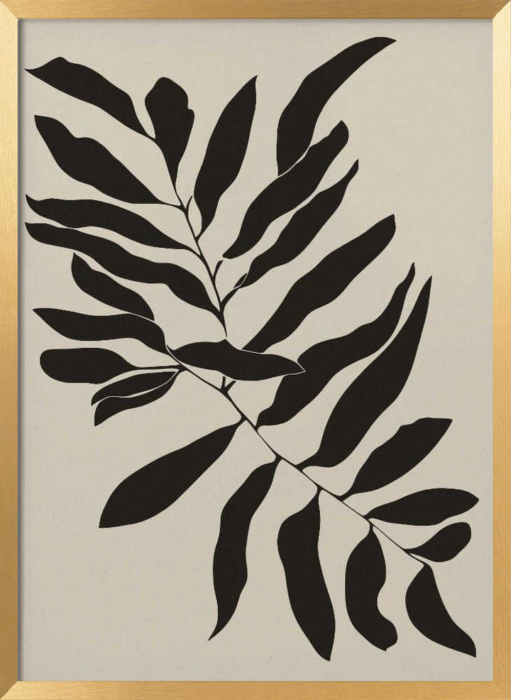 Leafs on twig