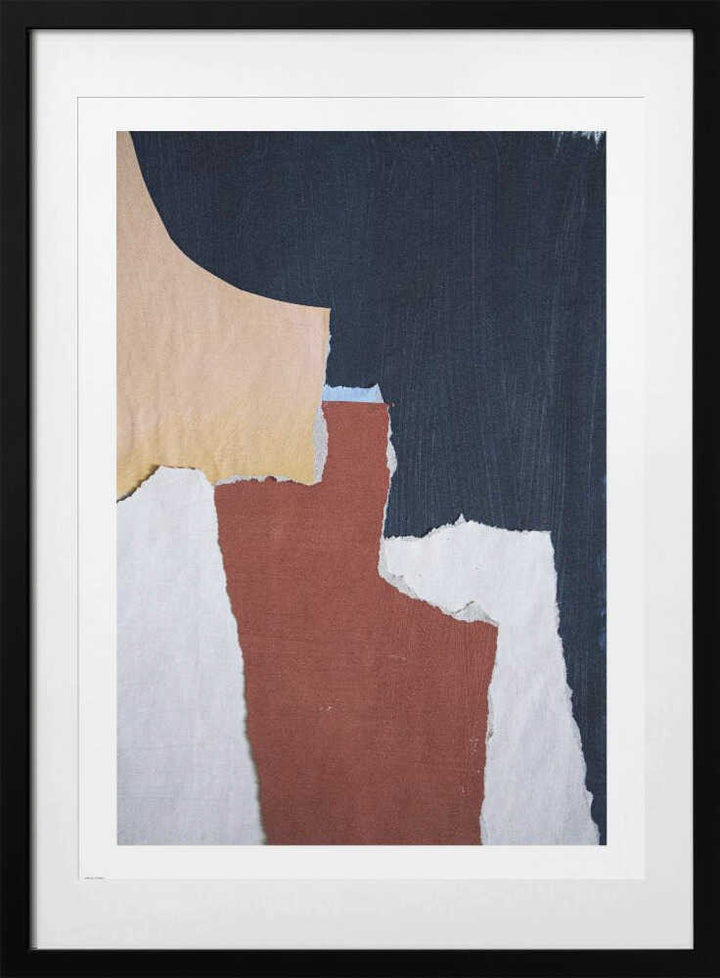 Earthy Abstract Collage