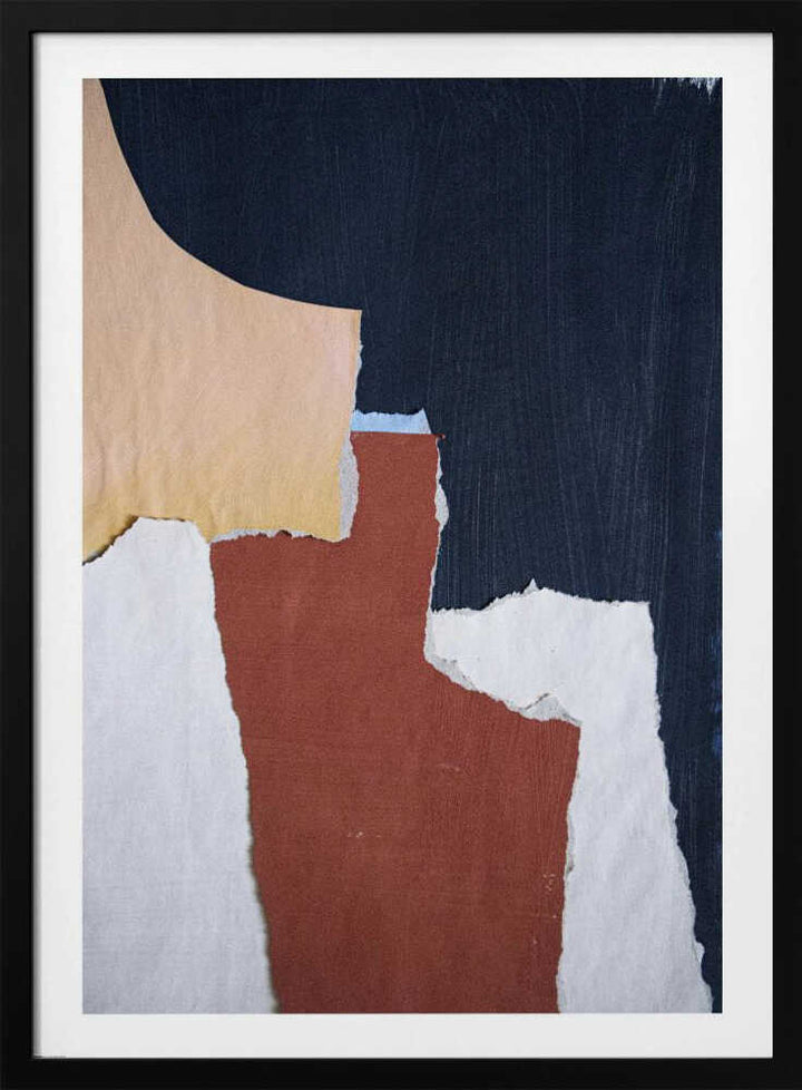 Earthy Abstract Collage