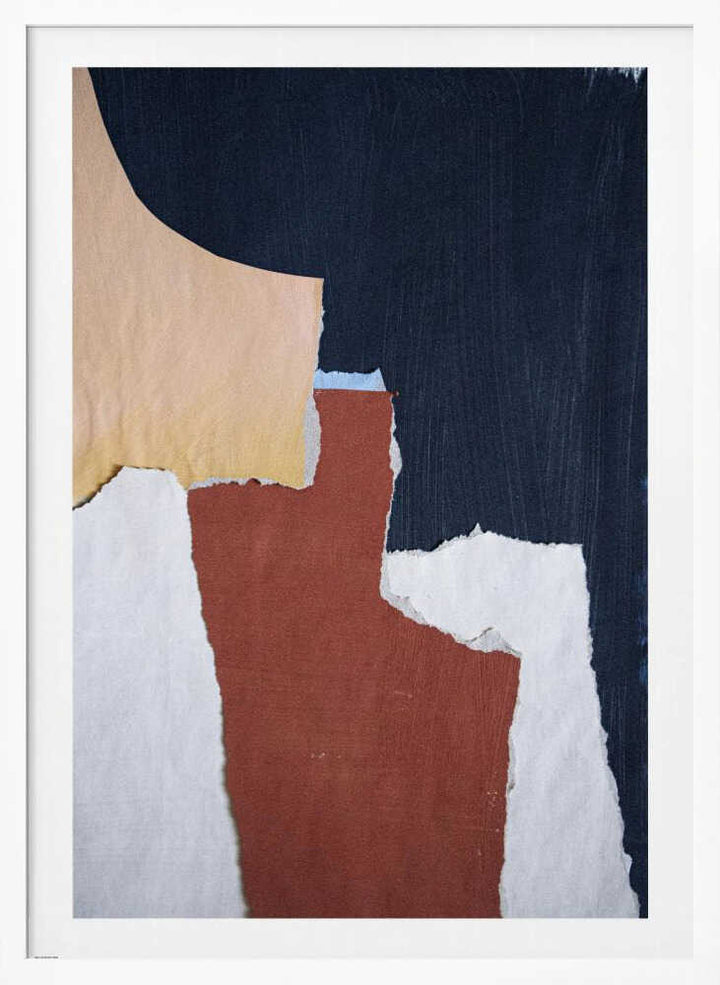 Earthy Abstract Collage