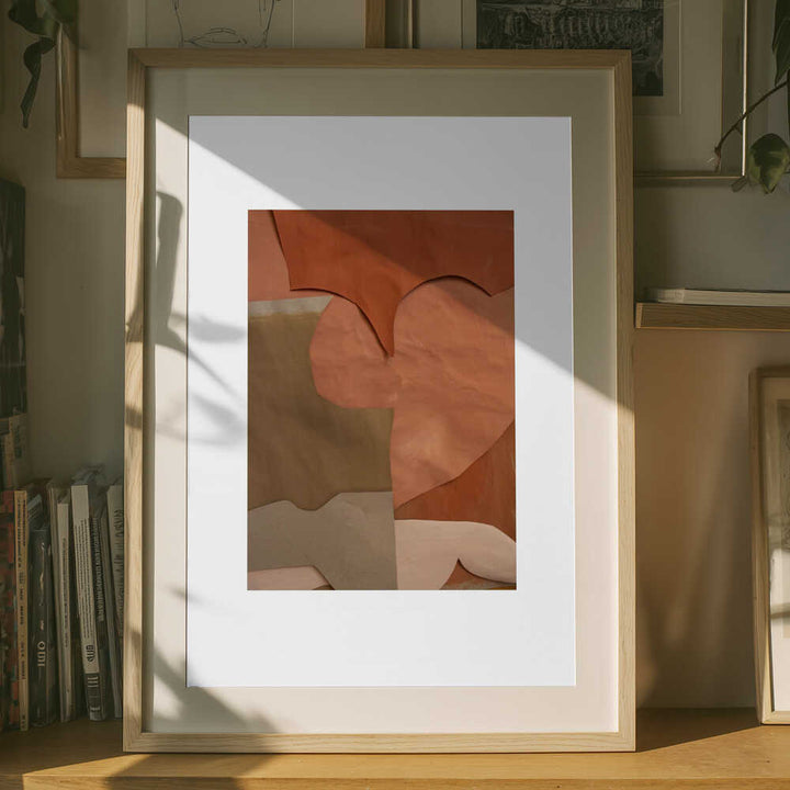 Earthy Leather Abstract