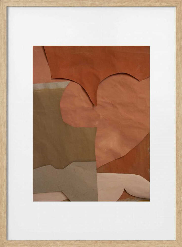 Earthy Leather Abstract