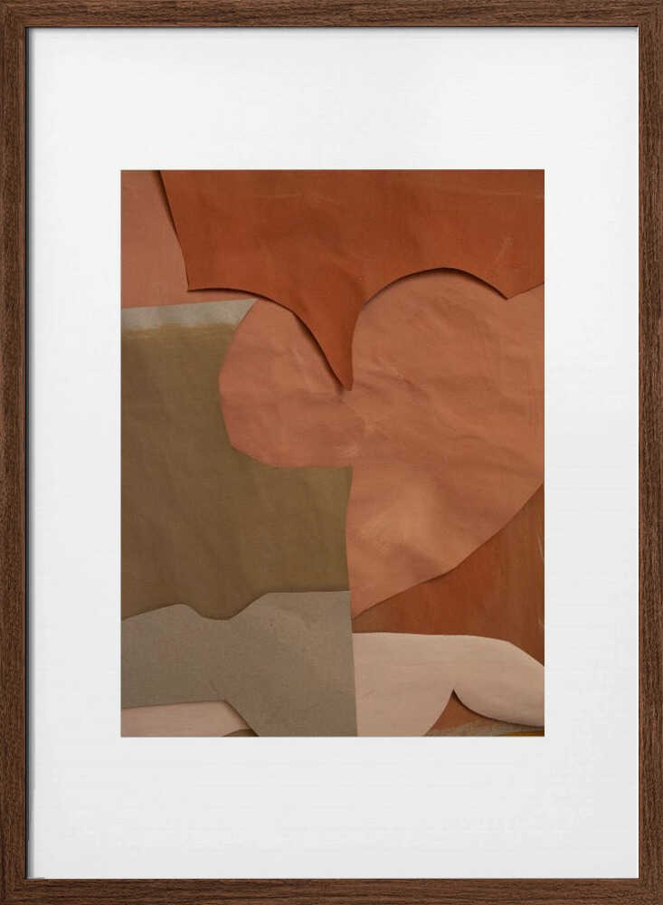 Earthy Leather Abstract