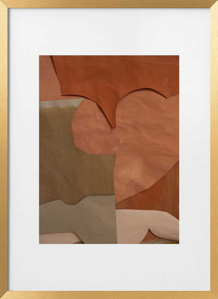 Earthy Leather Abstract