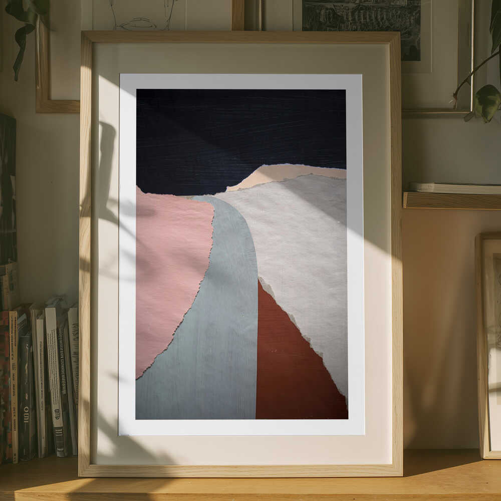 Minimalist Desert River