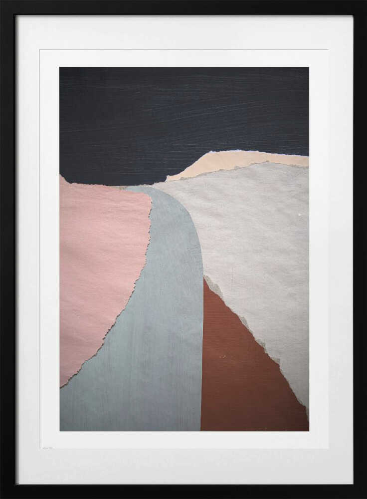 Minimalist Desert River