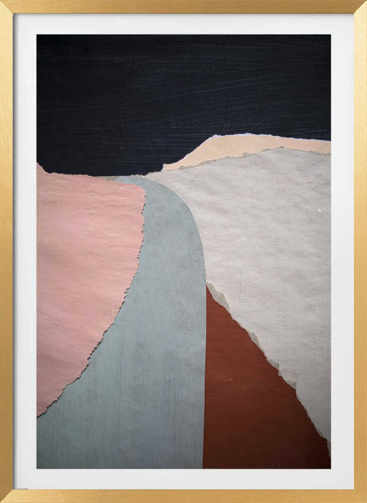 Minimalist Desert River