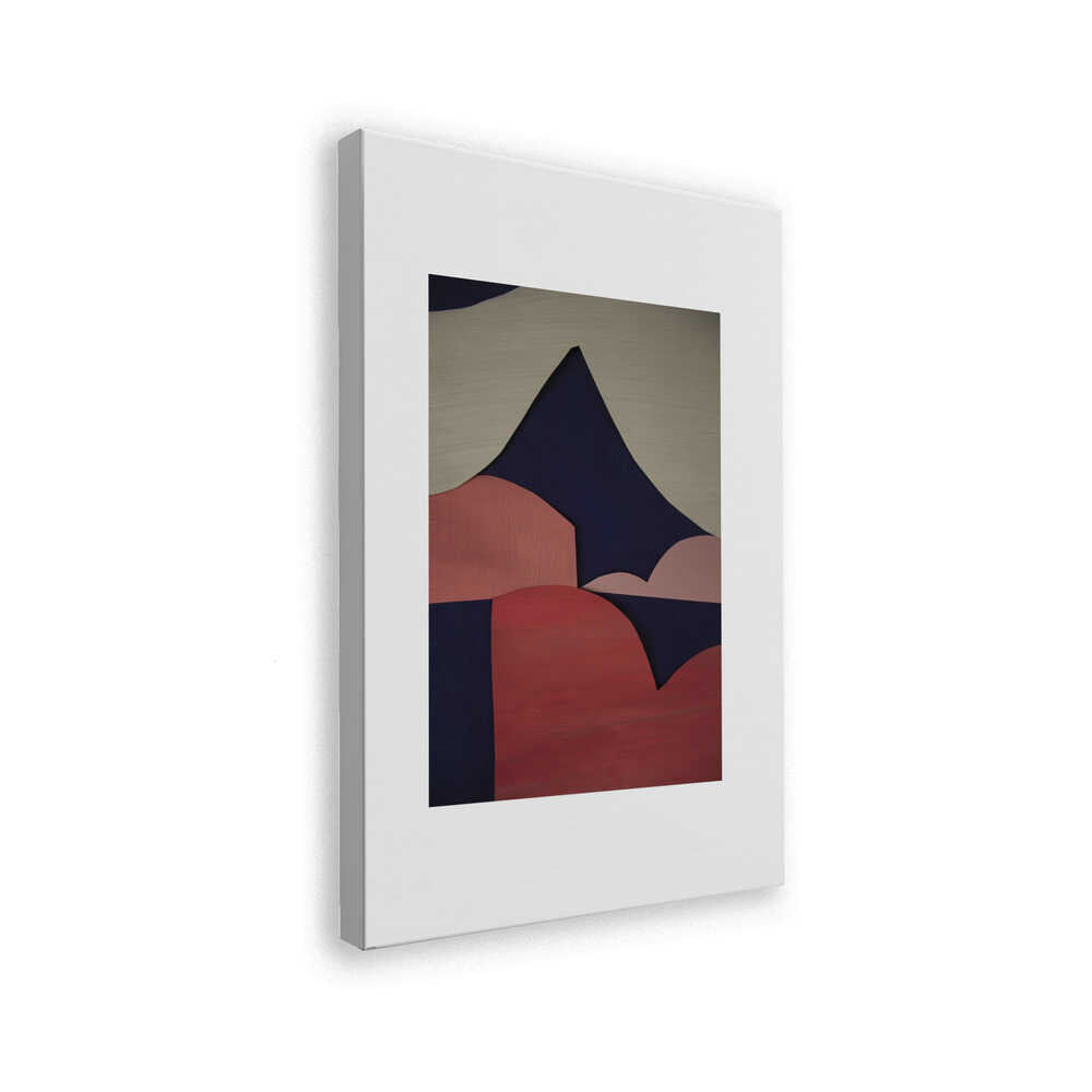 Abstract Mountain Landscape