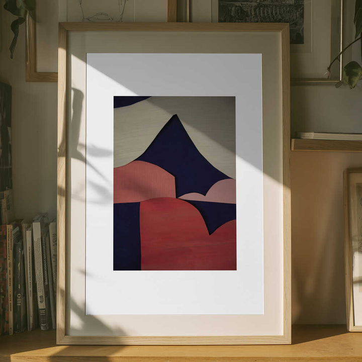 Abstract Mountain Landscape
