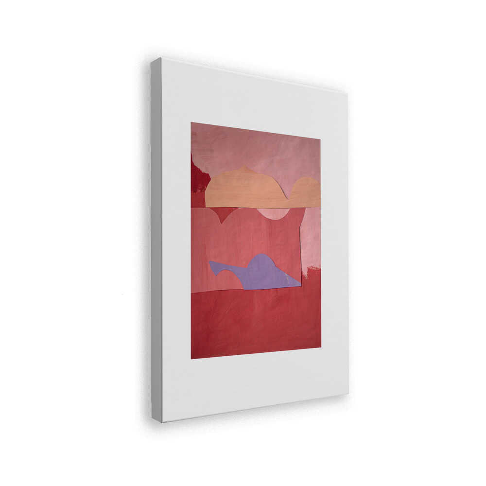 Abstract Sunset Shapes