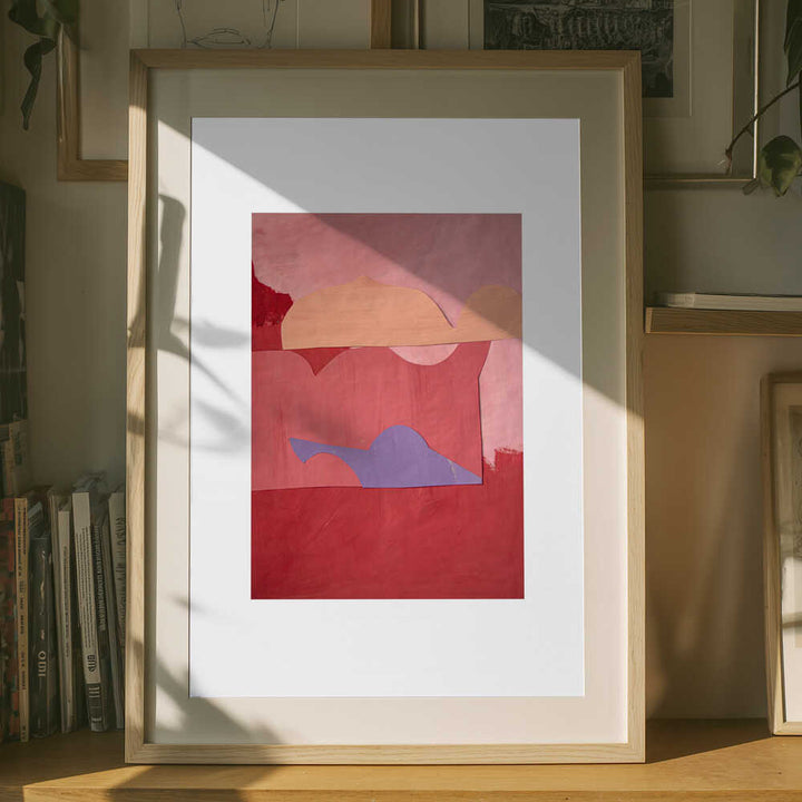 Abstract Sunset Shapes