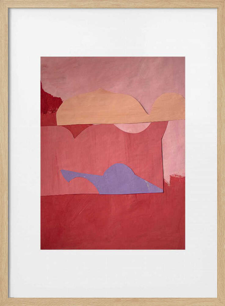 Abstract Sunset Shapes