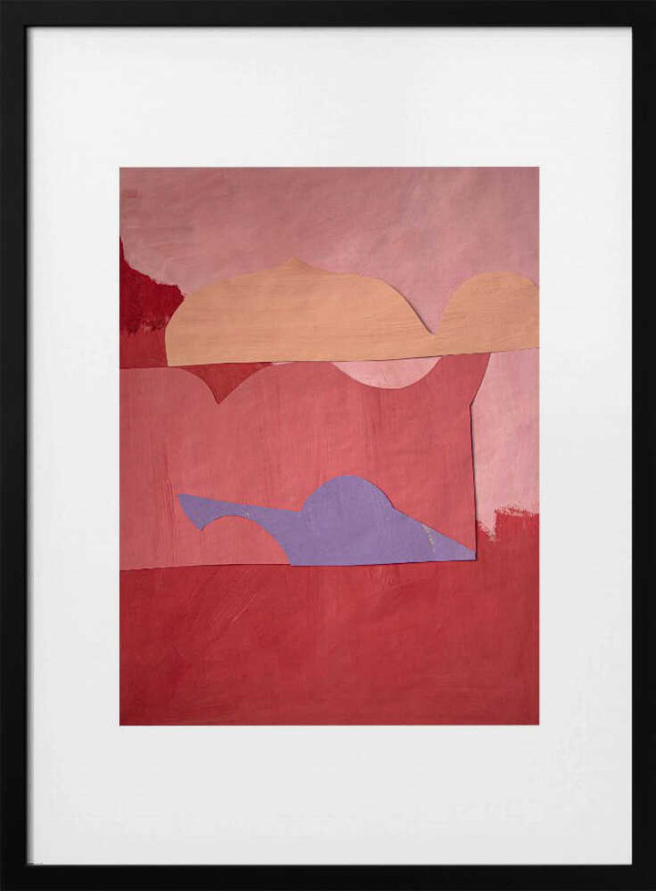Abstract Sunset Shapes
