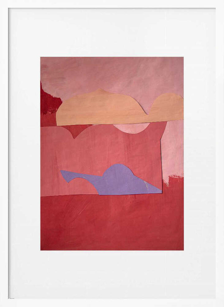 Abstract Sunset Shapes