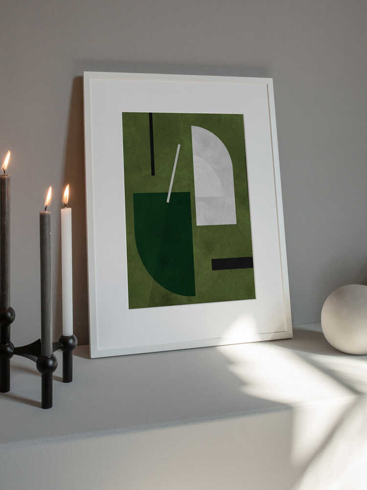 Green Geometric Composition