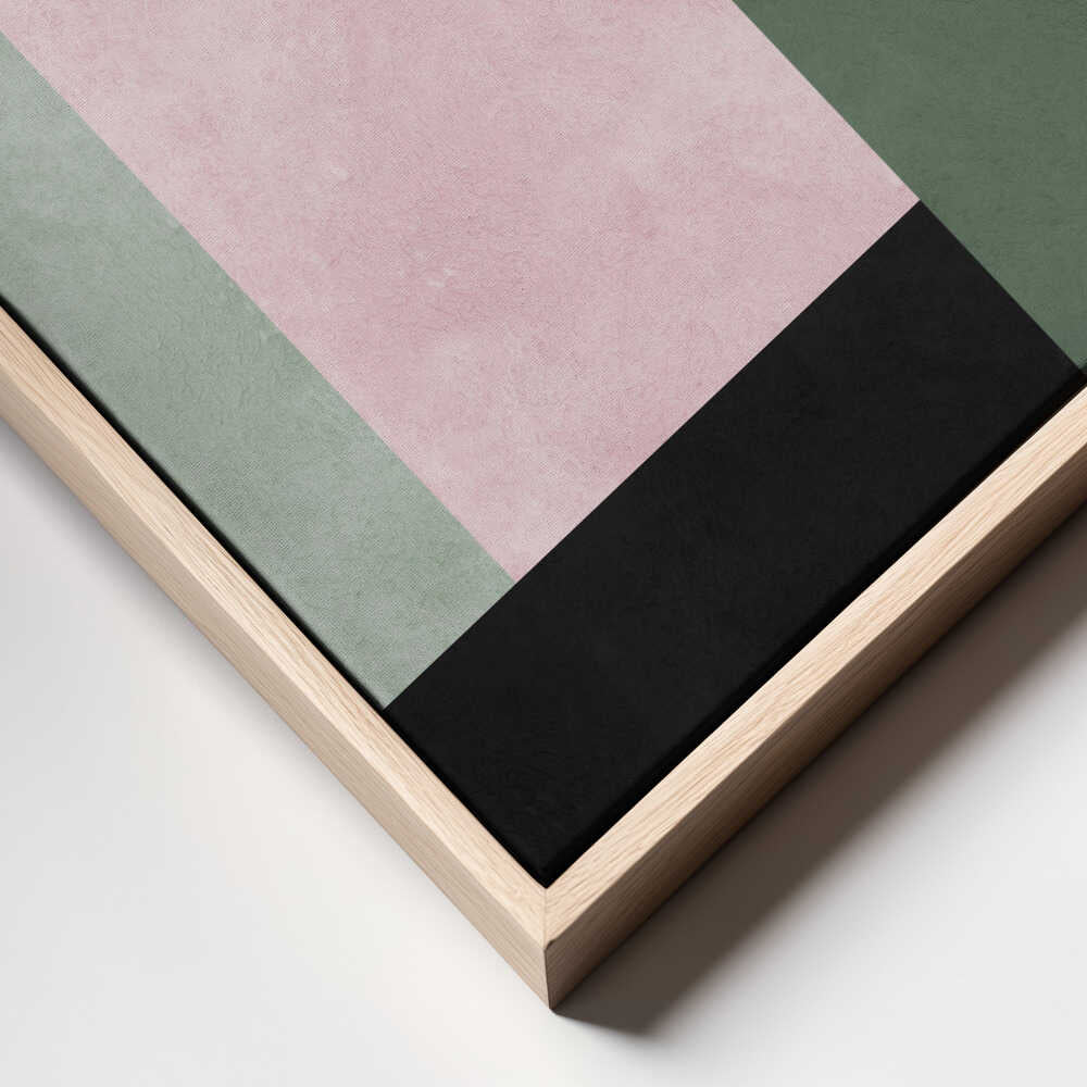 Muted Color Block Shapes