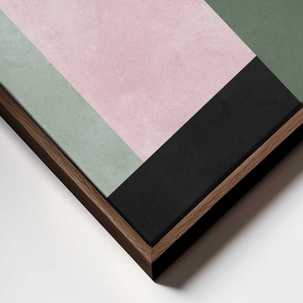 Muted Color Block Shapes