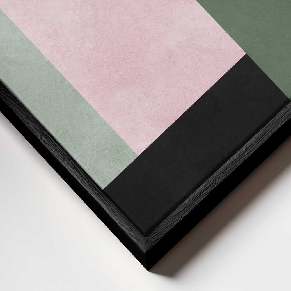 Muted Color Block Shapes