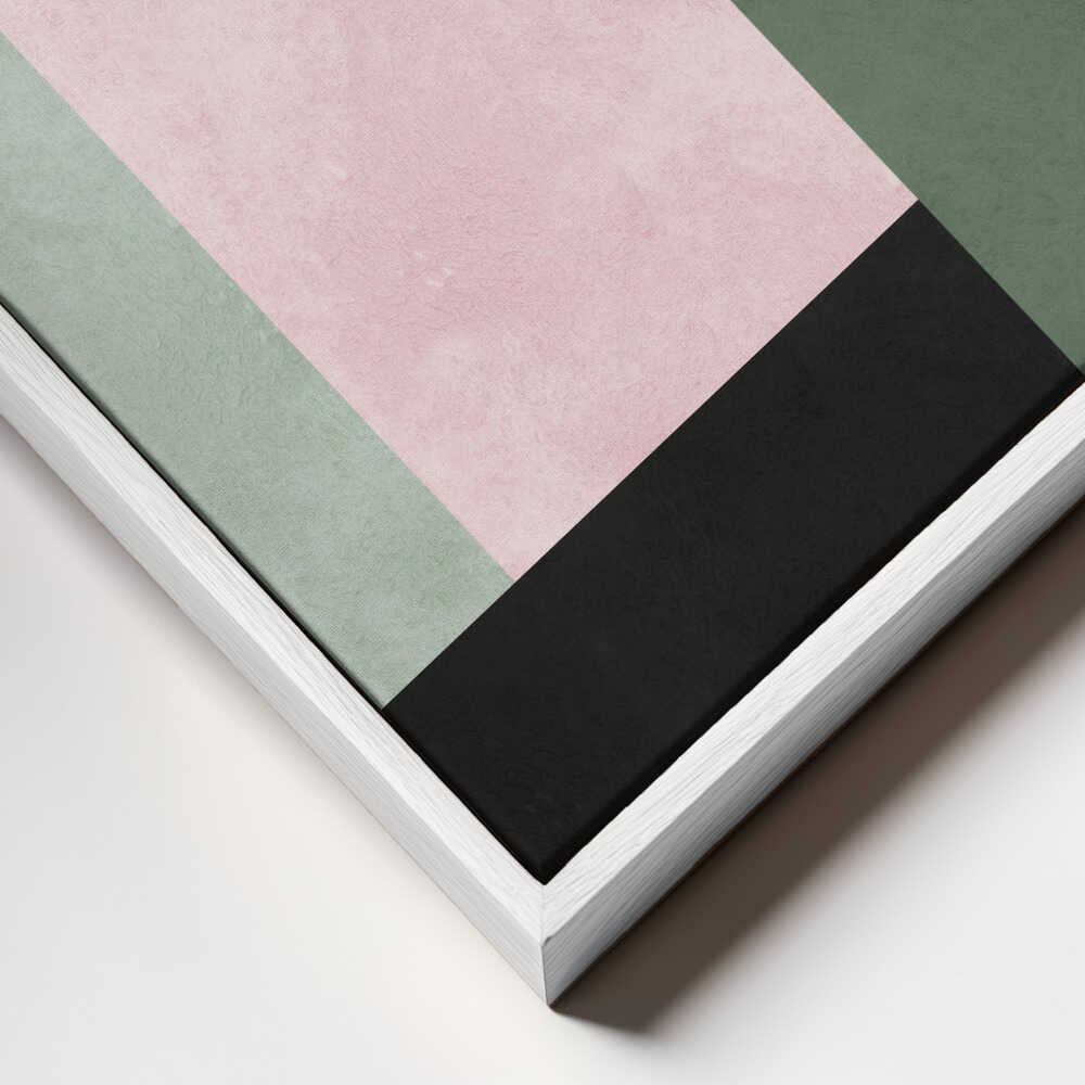 Muted Color Block Shapes