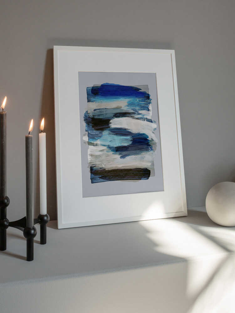 Abstract Brush Strokes 78Y