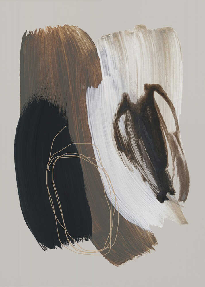 Abstract Brush Strokes 108X