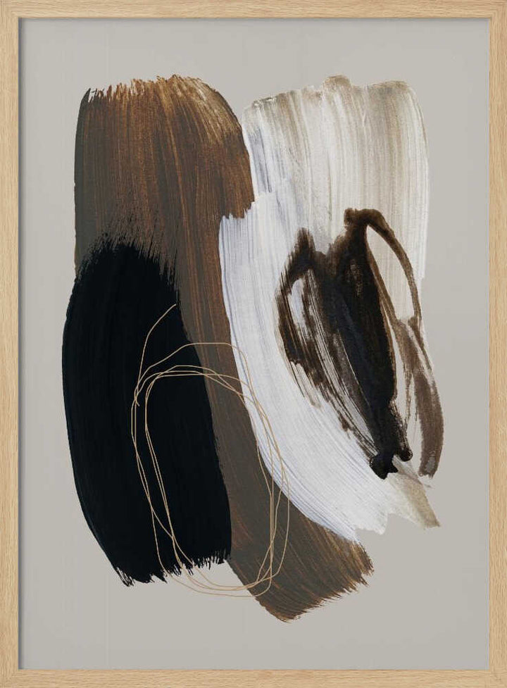 Abstract Brush Strokes 108X