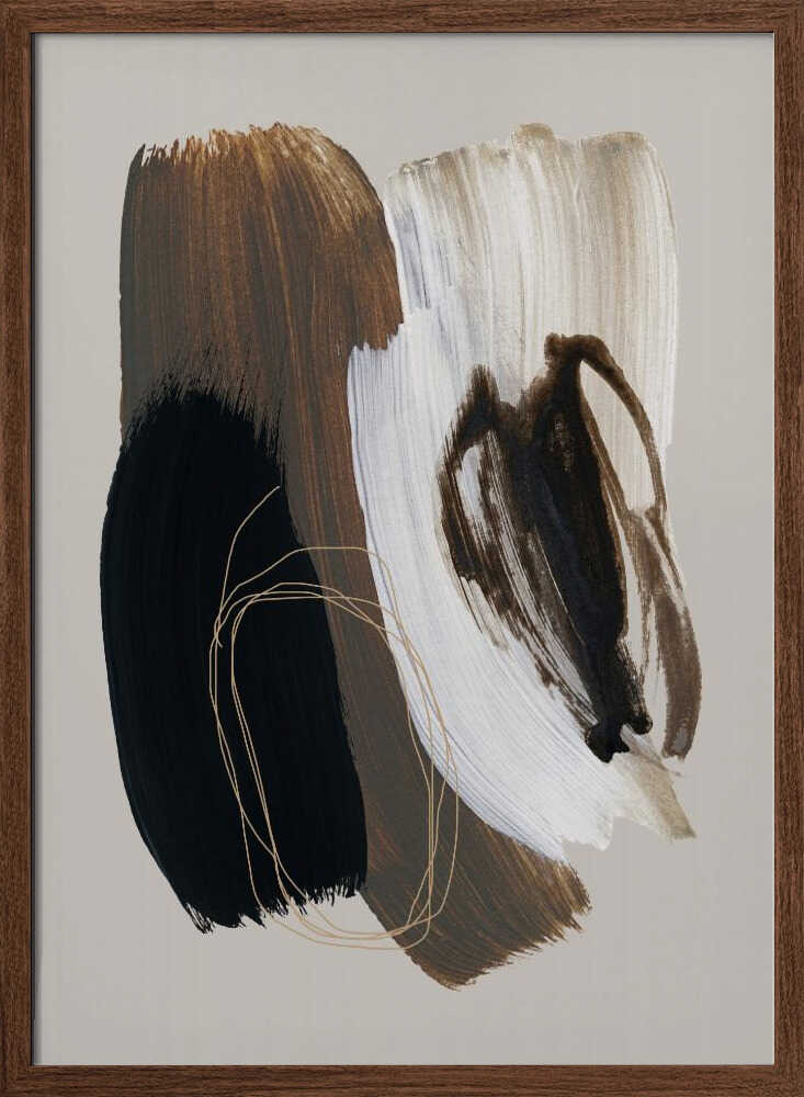 Abstract Brush Strokes 108X