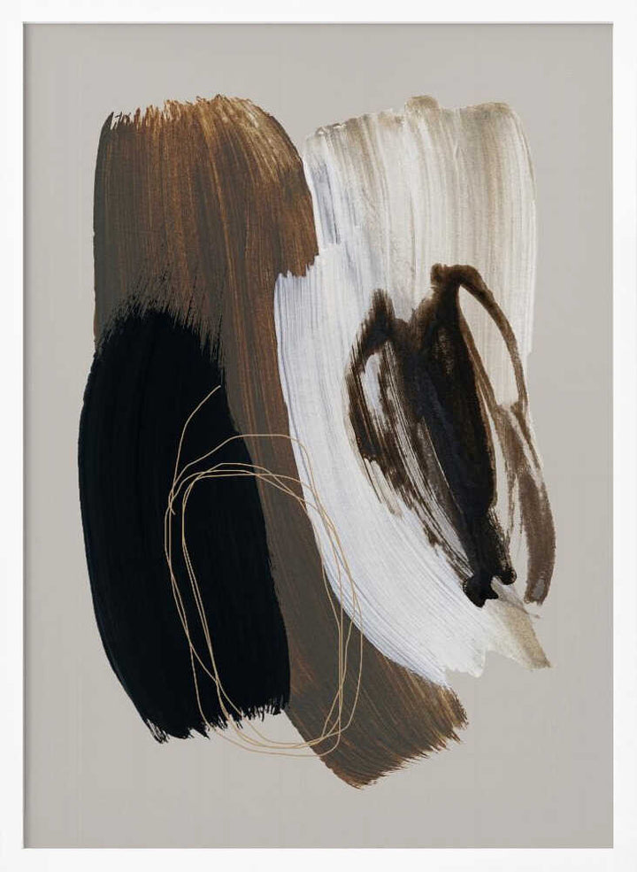 Abstract Brush Strokes 108X