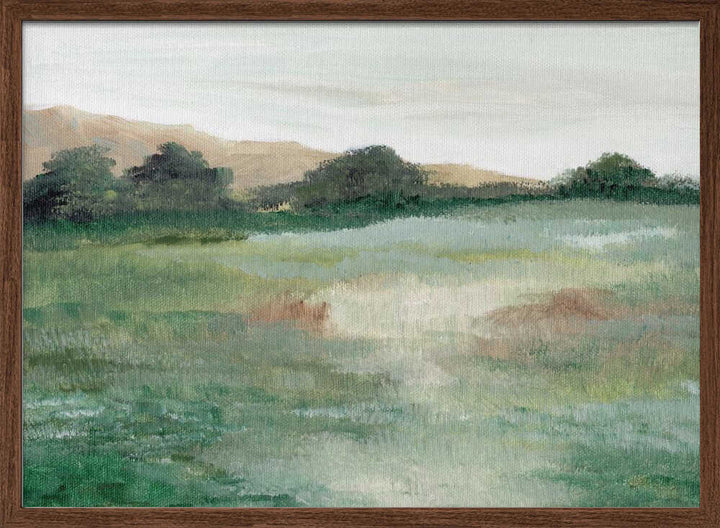 "Soft Meadow Landscape" by Nikita Jariwala — Landscape Wall Art