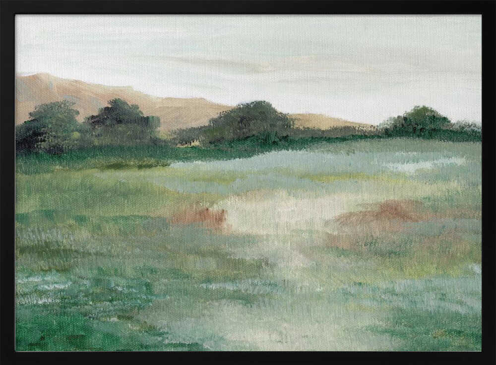 "Soft Meadow Landscape" by Nikita Jariwala — Landscape Wall Art
