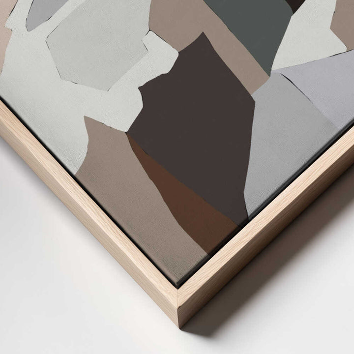 "Muted Geometric Landscape" by Nikita Jariwala — Landscape Wall Art