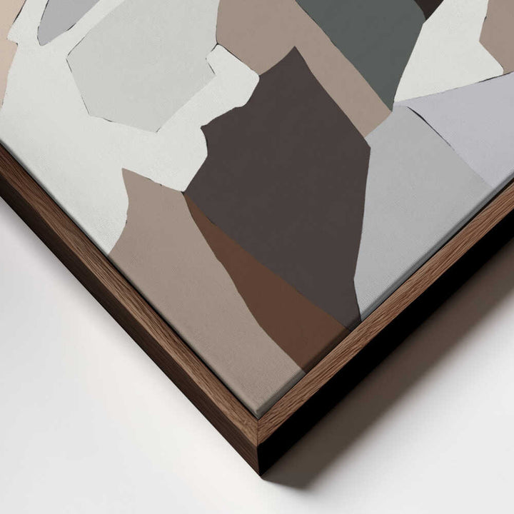 "Muted Geometric Landscape" by Nikita Jariwala — Landscape Wall Art