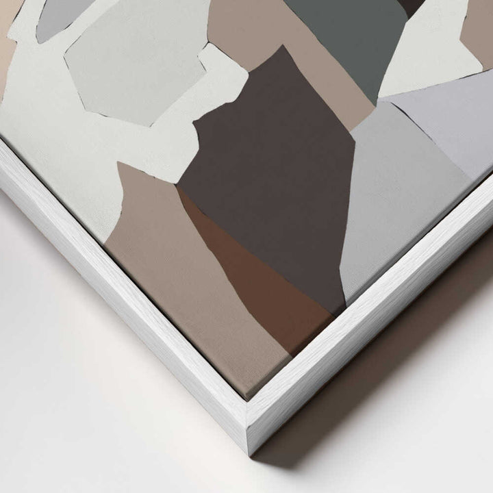 "Muted Geometric Landscape" by Nikita Jariwala — Landscape Wall Art