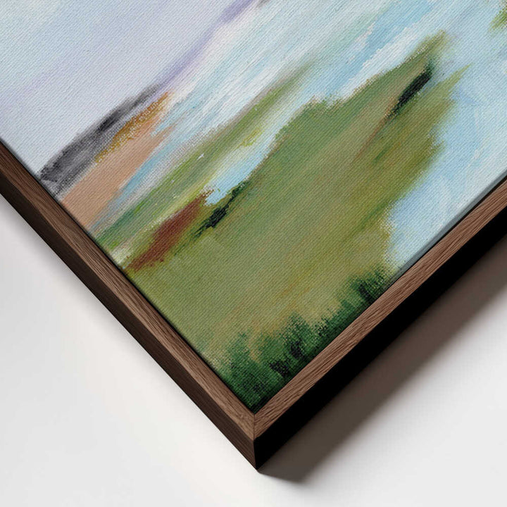 "Serene Marsh Landscape" by Nikita Jariwala — Landscape Wall Art