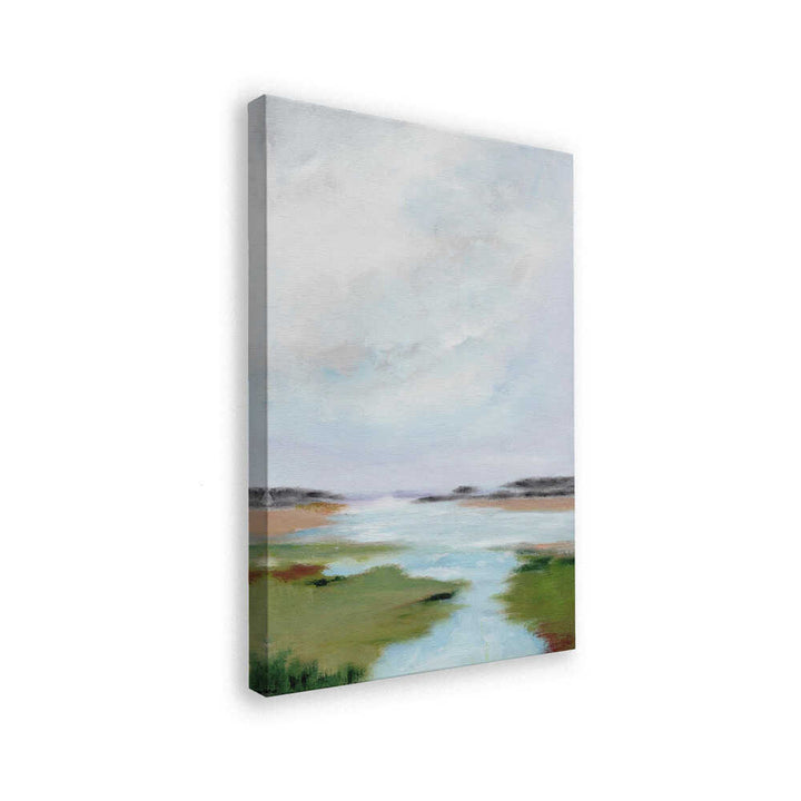 "Serene Marsh Landscape" by Nikita Jariwala — Landscape Wall Art