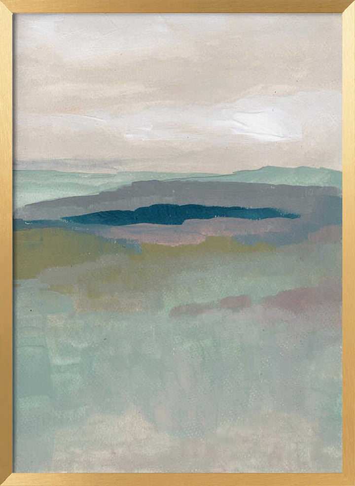 "Muted Lake Landscape" by Nikita Jariwala — Landscape Wall Art