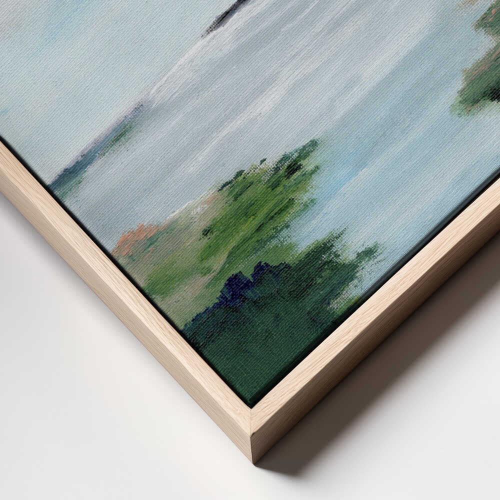"Coastal Marsh Abstract" by Nikita Jariwala — Coastal Wall Art