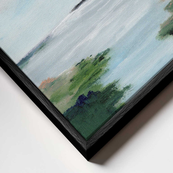 "Coastal Marsh Abstract" by Nikita Jariwala — Coastal Wall Art