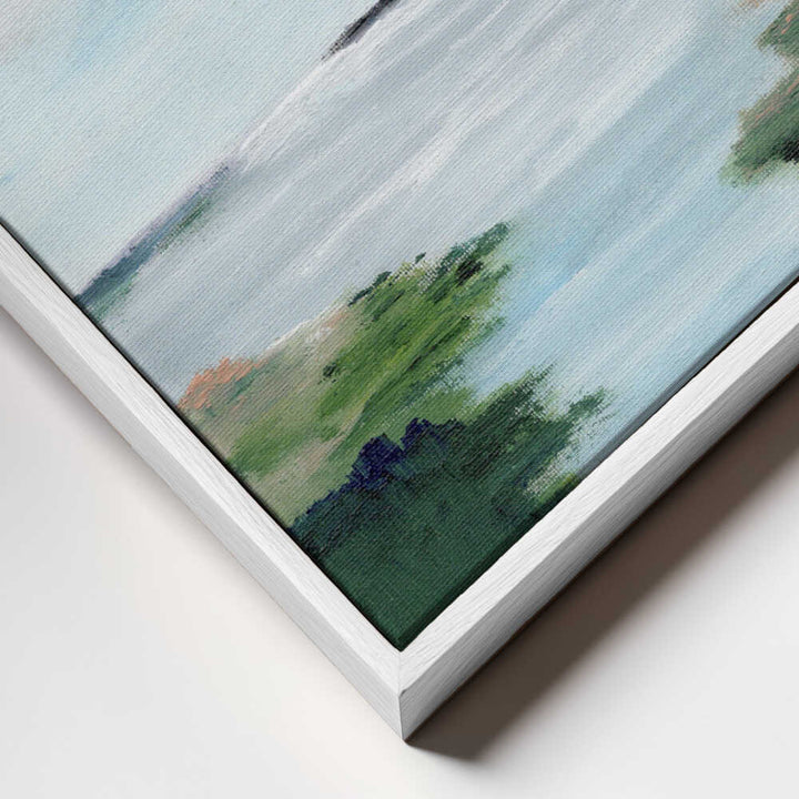 "Coastal Marsh Abstract" by Nikita Jariwala — Coastal Wall Art