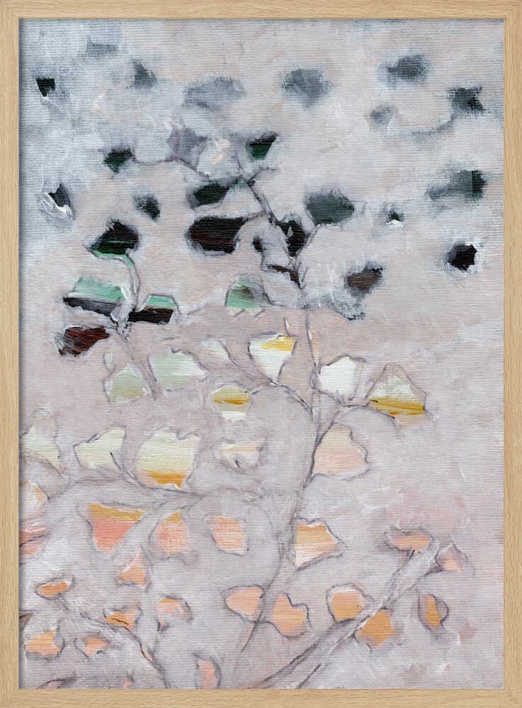 "Muted Abstract Botanicals" by Nikita Jariwala — Botanical Wall Art