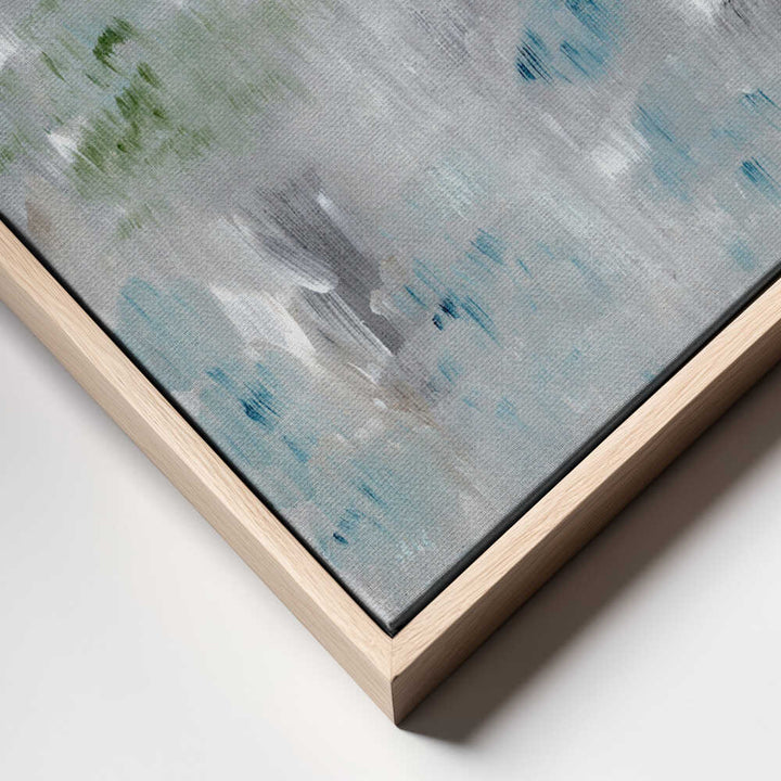 "Serene Abstract Brushstrokes" by Nikita Jariwala — Abstract Wall Art