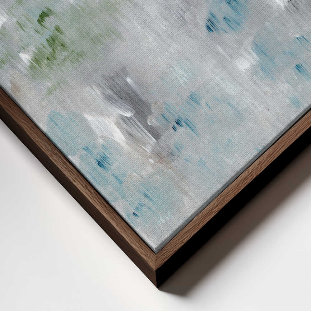 "Serene Abstract Brushstrokes" by Nikita Jariwala — Abstract Wall Art