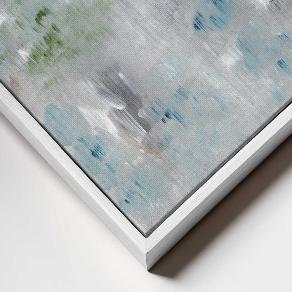 "Serene Abstract Brushstrokes" by Nikita Jariwala — Abstract Wall Art