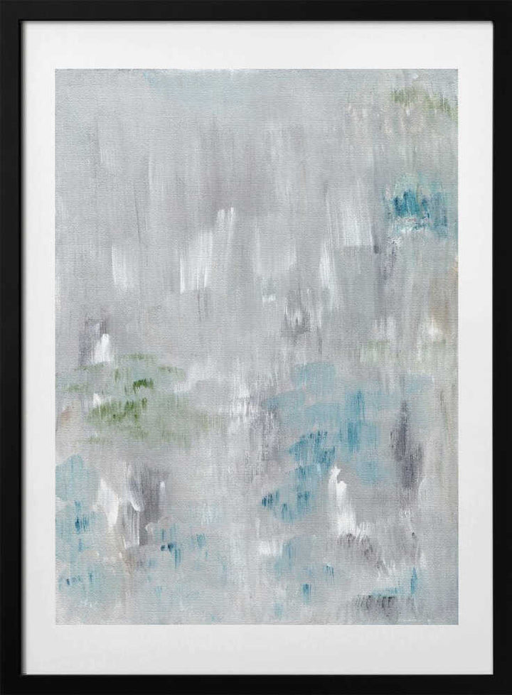 "Serene Abstract Brushstrokes" by Nikita Jariwala — Abstract Wall Art