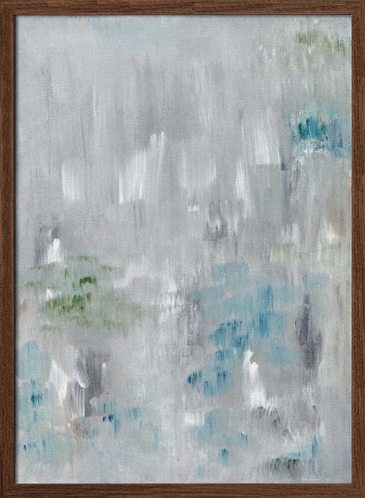 "Serene Abstract Brushstrokes" by Nikita Jariwala — Abstract Wall Art